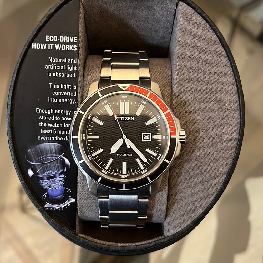 Citizen Men’s Watch - Eco-Drive. New. Perfect condition.